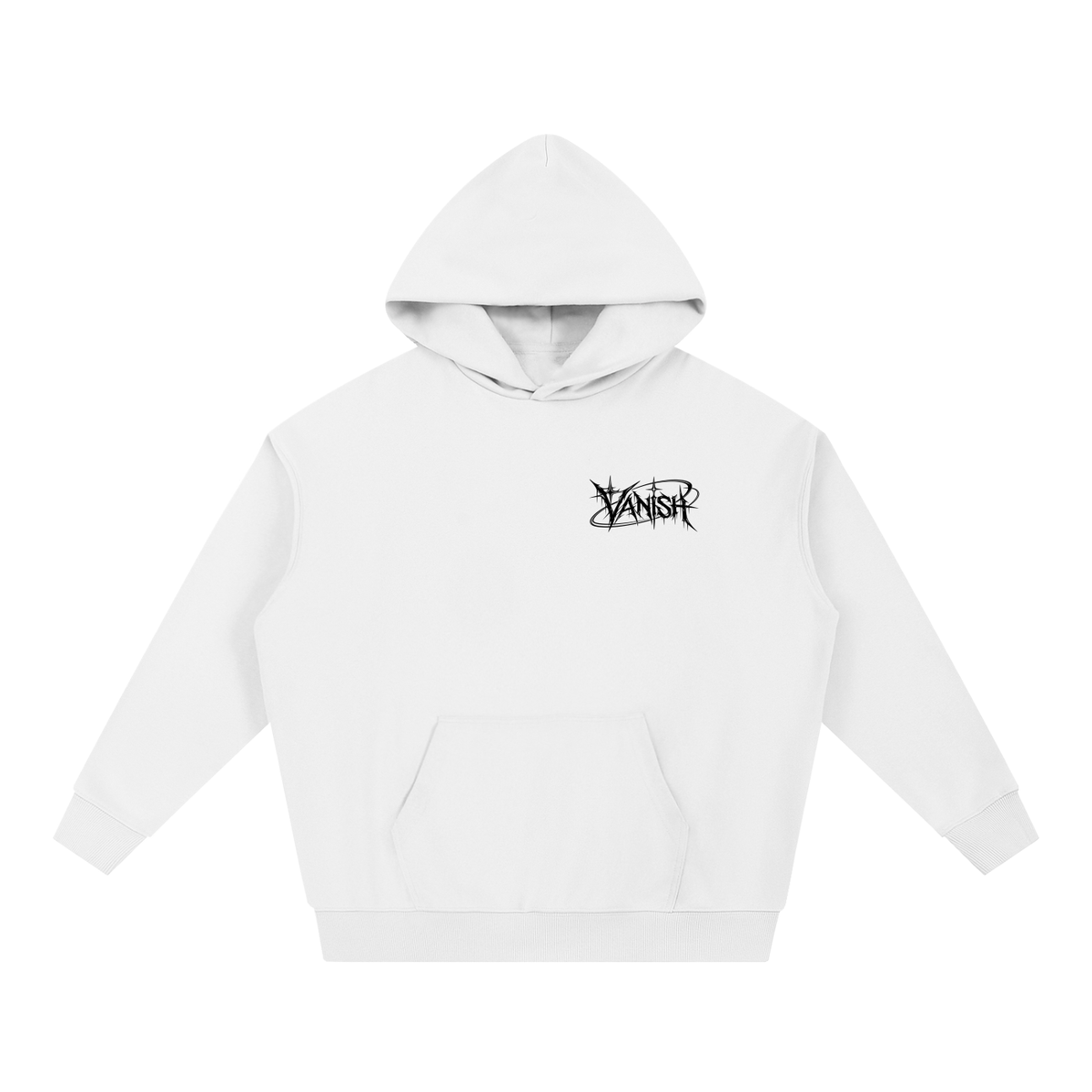 Vanish (White - Black) Hoodie