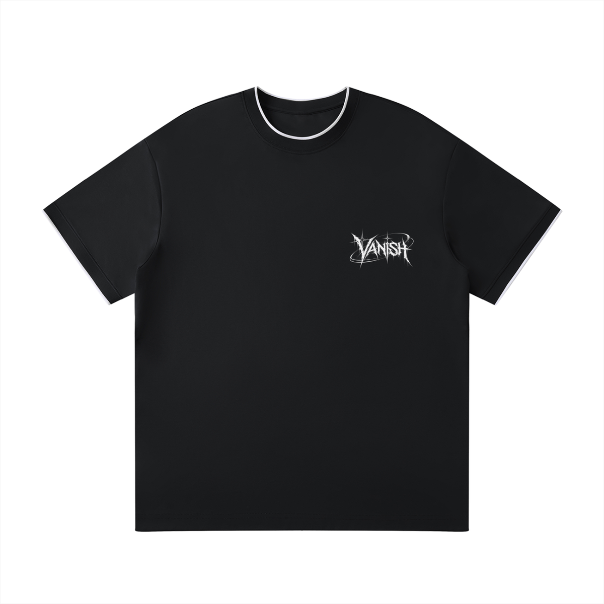 Vanish (Black - White) Tee