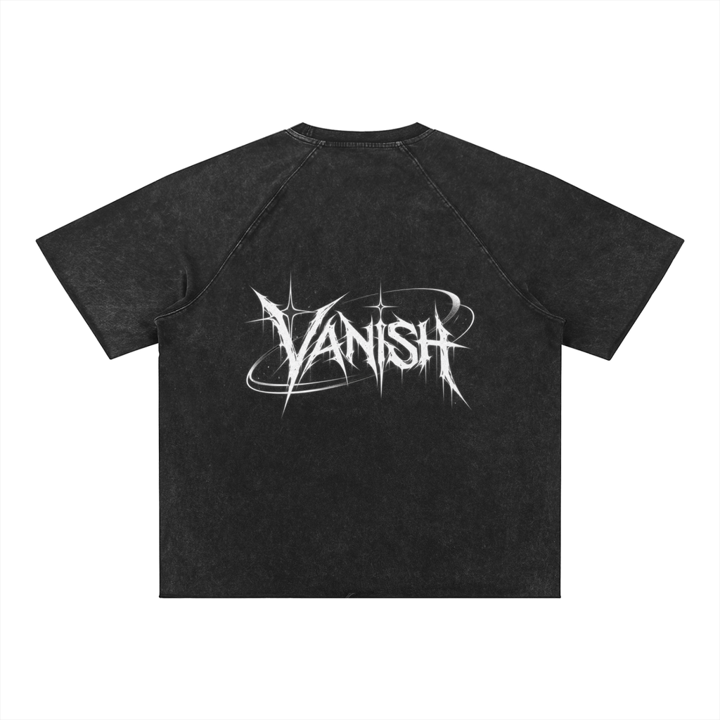 Vanish (Black - White) Loose fit Tee