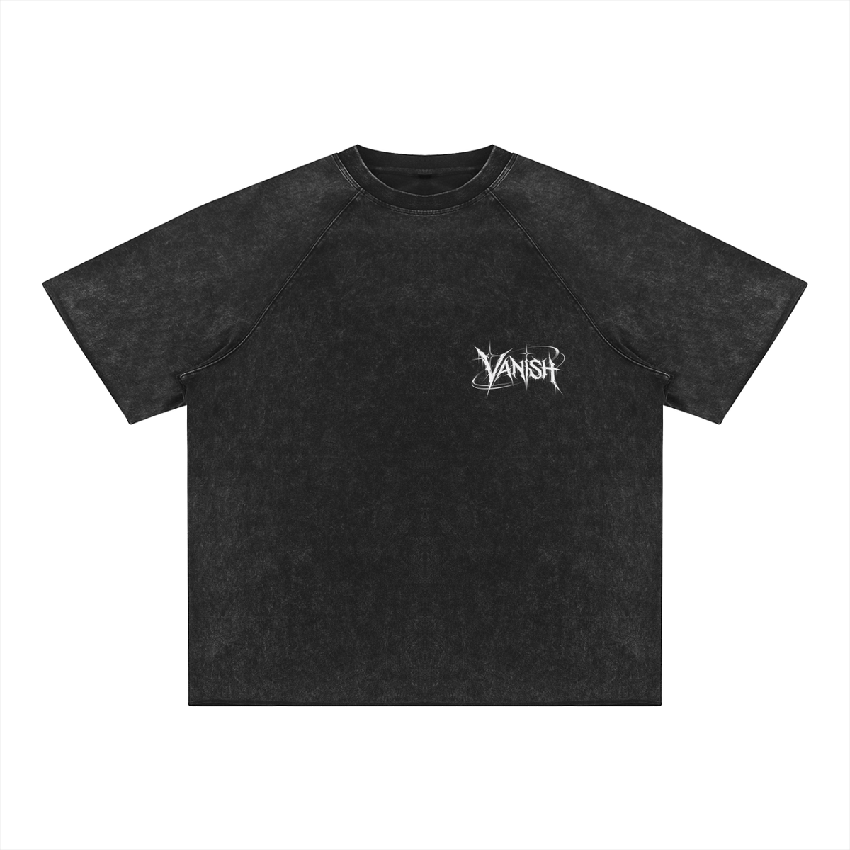 Vanish (Black - White) Loose fit Tee