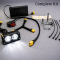 Battery Powered Baja Light LED Headlight with Switch for E-Bike