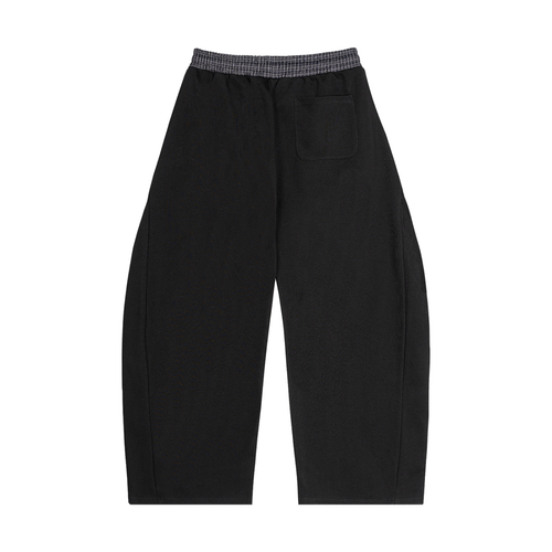 Vanish (Black - white) Barrel Sweatpants